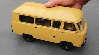 118 UAZ 452V Minibus 2206  Premium ClassiXXs Unboxing [upl. by Brom]