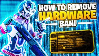 Fortnite HWID Spoofer  How To Remove A Hardware Ban Step By Step [upl. by Emse628]