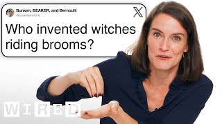 Historian Answers Witchcraft Questions  Tech Support  WIRED [upl. by Yrelle]