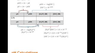 Module 5 Lesson B pH Scale and Calculations [upl. by Aiuqal]