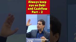 In financial statement analysis always check Debt and cashflow  Part 2 fundamentalanalysis [upl. by Dorren]