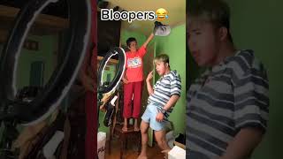 Bloopers hits 1M views on Tiktok 😍 shortsforyou reels shorts [upl. by Norrahc]