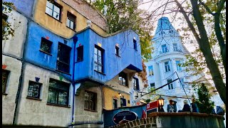 4K HUNDERTWASSERHAUS WIEN  10OKT 2024 [upl. by Bordy130]