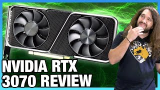 NVIDIA GeForce RTX 3070 Founders Edition Review Gaming Thermals Noise amp Power Benchmarks [upl. by Ettessil]