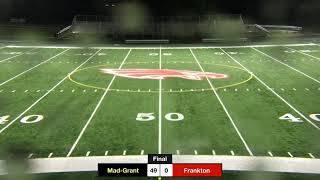 Frankton vs MadisonGrant IHSAA FOOTBALL [upl. by Nguyen]