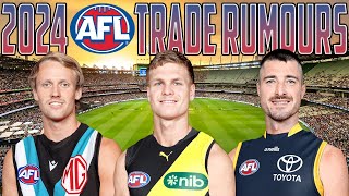 Way Too Early 2024 AFL Trade Rumours Speculation News amp More Part 6 [upl. by Animehliw]