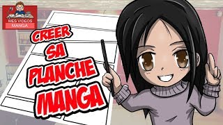 Tuto Manga 07 Créer une planche manga [upl. by Friede]