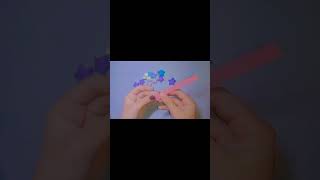 Minii stars with paperstarloveshortsviralshortyoutub diy youtubetutorial papercraft [upl. by Eilak875]