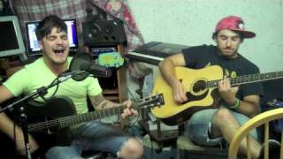 Harvey Danger  FLagpole Sitta Acoustic Cover Kyle and Josh [upl. by Earl818]