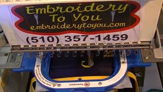 Embroidery on Graduation Stoles or Sashes [upl. by Janith900]