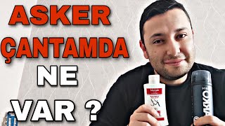 ASKER ÇANTAMDA NE VAR  BEDELLİ ASKERLİK ÇANTASINDA NELER OLMALI [upl. by Ailgna]