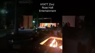 Hyatt Ziva Rose Hall Entertainment allinclusiveresorts ziva jamaica [upl. by Eceela]