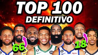 NUEVO TOP 100 MEJORES JUGADORES NBA ACTUALES [upl. by Gruber553]