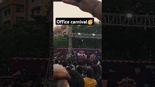 Office carnival🥳 shorts youtubeshorts viralvideo trending carnival office corporatelife vlog [upl. by Brinson482]