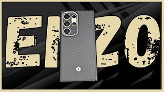 Samsung Galaxy S24 Ultra  Spigen Enzo Aramid Fiber Case Review [upl. by Ssirk538]