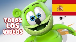 Spanish Gummy Bear Songs TODOS LOS VIDEOS Osito Gominola Song Extravaganza [upl. by Matless696]