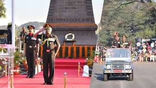 General Manoj Pande COAS reviewed Commemoration Parade at BEG amp Centre  gen manoj pandey [upl. by Assadah]