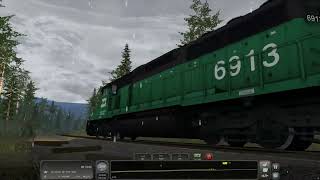 Train Simulator 2022  EMD SD402  Double Stack 99 Pt1  4K UHD [upl. by Swirsky996]