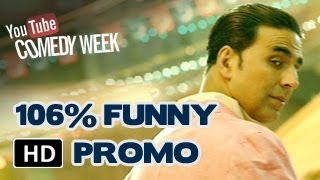 Akshay Kumar 106 Funny Promo  BOSS is coming on 16th October [upl. by Caasi]