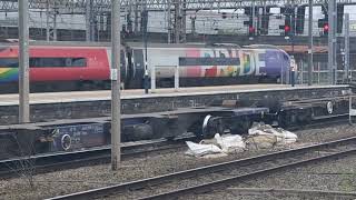 66784 Trundles Through Crewe With Pide [upl. by Ilyk]