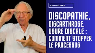 Vidéo Si vous avez une discopathie prenez votre santé vertébrale en main par Guy Roulier [upl. by Quenby]