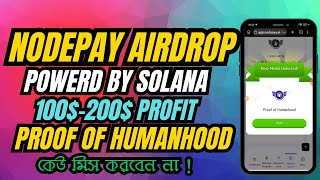 Nodepay Airdrop Mining  Solana Supported Project  Same Grass Mining Project  Nodepay Mining [upl. by Aldin]