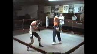 Emanual Steward rare footagetraining Jeff Fenech [upl. by Ardnasirhc]