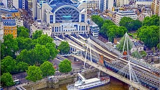 A Walk Around Londons Charing Cross Railway Station [upl. by Goeselt]