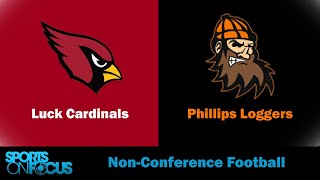 Luck  Phillips  NonConference 8 Player Football [upl. by Ennovoj]