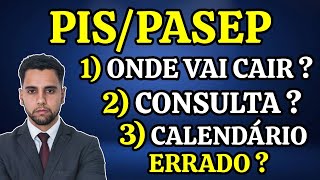 PISPASEP 2024 ONDE VAI PAGAR  COMO CONSULTAR  CALENDÁRIO ERRADO ENTENDA TUDO [upl. by Lorenzo]