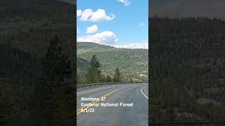 Montana 37  Kootenai National Forest  6122 [upl. by Hanzelin]