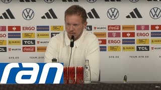 Nagelsmann erklärt Darum verkündet er Streichkandidat noch nicht [upl. by Barbee577]