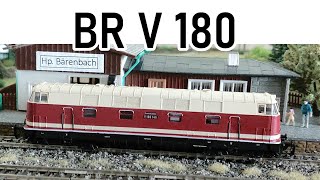 DR BR V 180  BR 118  Spur TT  Modell und Wirklichkeit [upl. by Quincey]