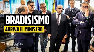 Bradisismo a Pozzuoli arriva il Ministro Sangiuliano quotLa priorità è la tutela delle personequot [upl. by Eeniffar]