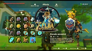 Como Duplicar El Escudo Hyliano Zelda Breath Of Wild [upl. by Ackler]