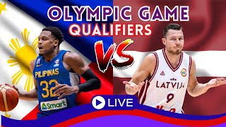 PHILIPPINES VS LATVIA LIVE SCORE FIBAOQT [upl. by Hakvir]