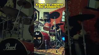 Como el Viento de Poniente drumcover [upl. by Keithley]