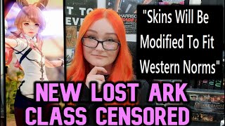 Lost Ark Censored To Fit quotWestern Normsquot  New Artist Class Costumes Desexualized By Amazon [upl. by Hulda]