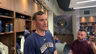 Brewers pitcher Brent Suter discusses 2year deal with Milwaukee [upl. by Anerak]