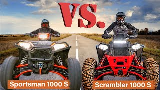 Why the Polaris Sportsman 1000 S is better than the Scrambler 1000 S [upl. by Garrek]