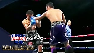 Pinoy Pride 40 Donnie Nietes vs Komgrich Nantapech [upl. by Engedus]