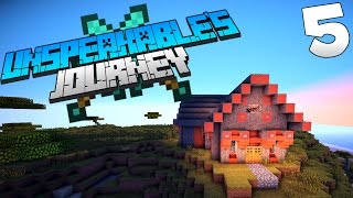 Minecraft Unspeakables Journey 5  quotFINISHED HOUSEquot Minecraft Survival [upl. by Leitman177]