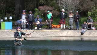 International Competitors Angle for Glory at World Fly Fishing Championships in San Francisco [upl. by Emmerich]