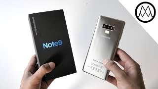 Samsung Galaxy Note 9 Unboxing Clone [upl. by Prudie]