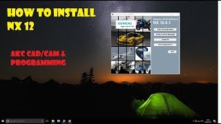 HOW TO INSTALL SIEMENS NX 12 IN HINDI NX 12 INSTALLATION REWISED with synching audio [upl. by Inaoj]