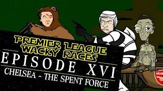 STAR WARS FOOTBALL WACKY RACES  Episode 16 Leicester 21 Chelsea BATTLEFRONT PARODY [upl. by Veno]