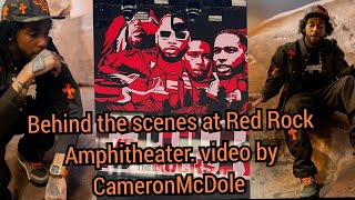 KeyGlock Behind the scenes at Red Rock Amphitheater the gang had a blast [upl. by Adnesor]