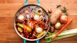 How To Make Veggie Stock From Kitchen Scraps [upl. by Magena]