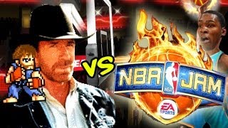 Chuck Norris vs NBA Jam [upl. by Annair300]