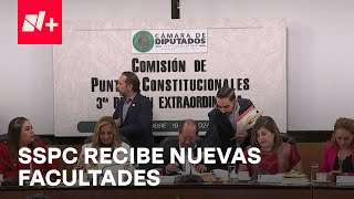 Avanza en Cámara Diputados iniciativa que amplía facultades de la SSPC  Despierta [upl. by Eissirk]